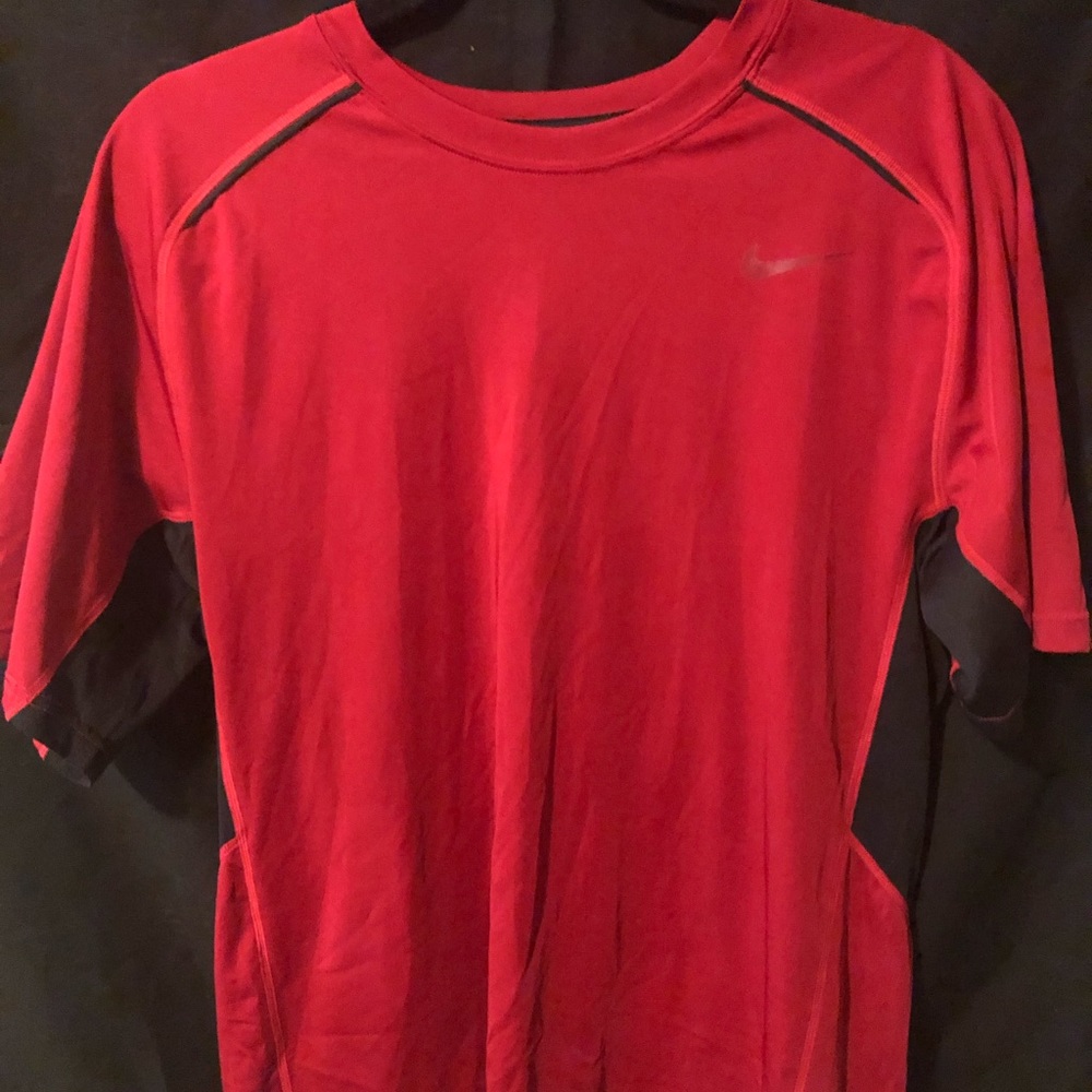 Men’s Red Nike Dri-Fit Athletic Tee